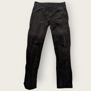 Men's Black Workwear Fit Levi Brand Jeans